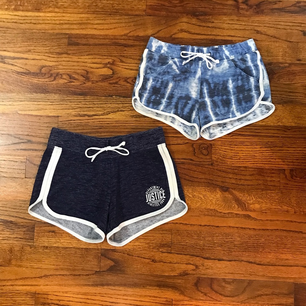 Justice Active Wear Activewear Athletic Shorts Bundle
Size Medium
stretch waist